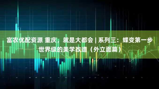 富农优配资源 重庆，就是大都会 | 系列三：蝶变第一步世界级的美学改造（外立面篇）